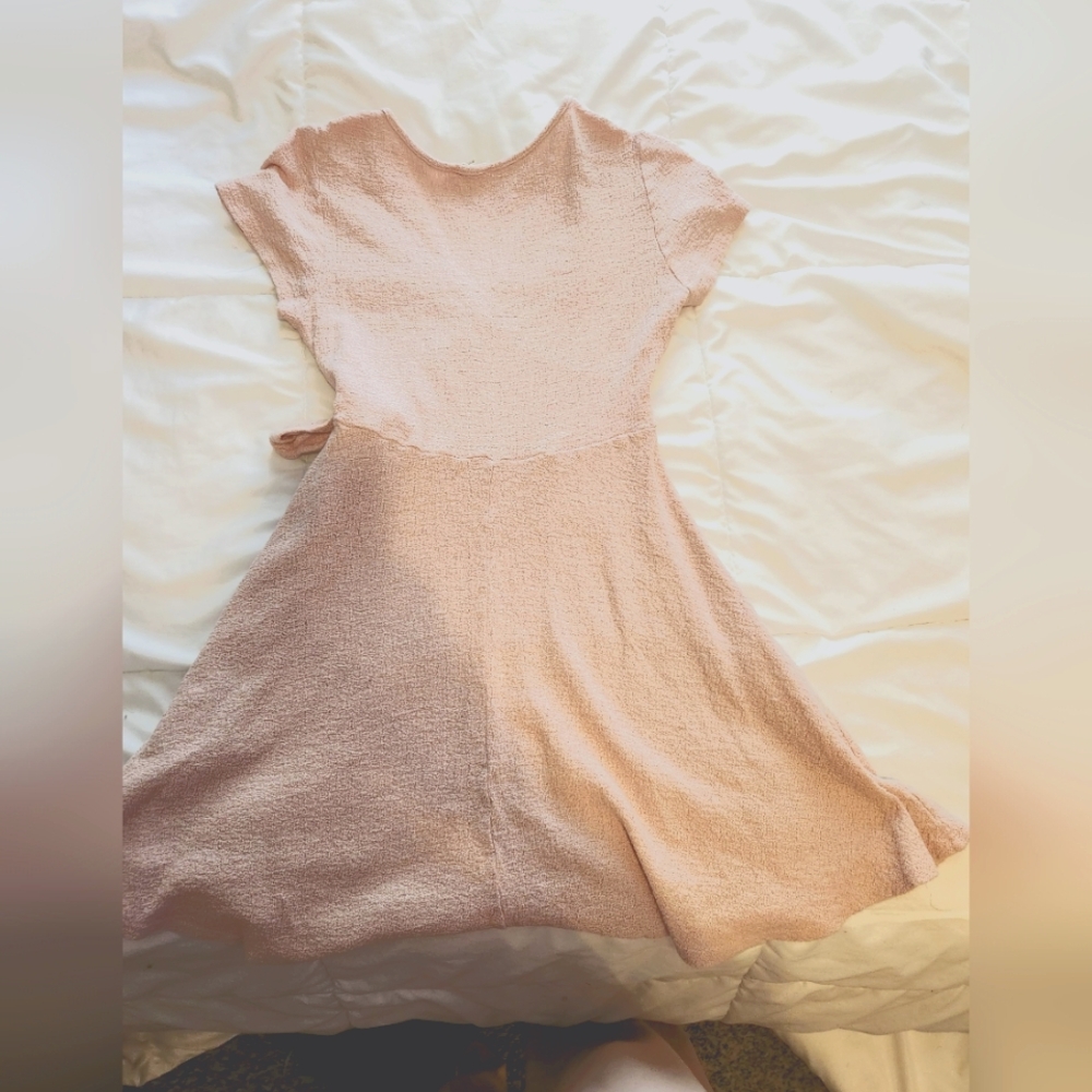 Elegant Pink Women's Dress
